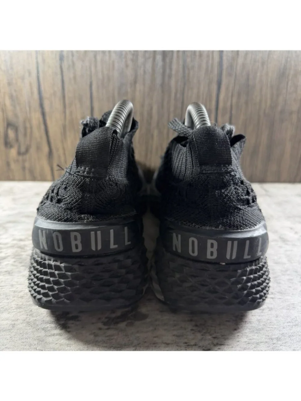 Nobull Diamond Kite Runner Knit Athletic Sneakers Lace-Up Men's 7.5 Women's 9